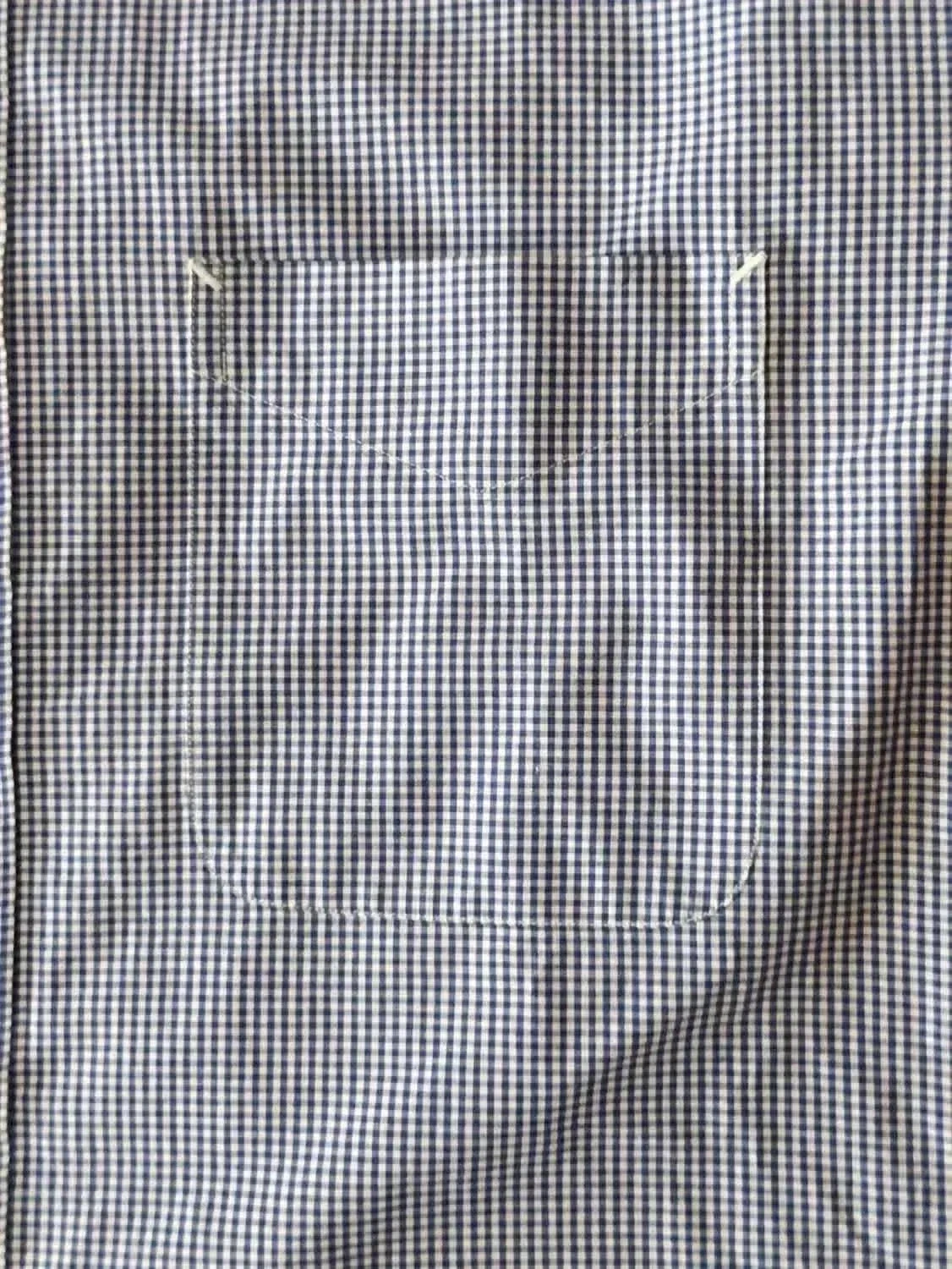 Vintage Tommy Hilfiger blue and white checkered shirt Size 16 1/2 35 – photo 10